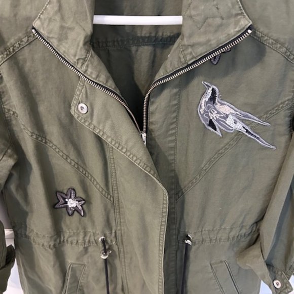 Veste Utilitaire Militaire J.Crew 'Charlie' - Vert Fatigue, Taille M - Occasion TBE